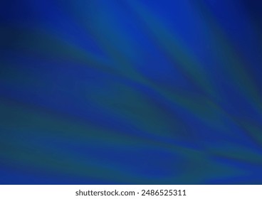 Dark BLUE vector blurred shine abstract background. Colorful illustration in abstract style with gradient. A completely new template for your design.