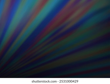 Plantilla abstracta de brillo borroso de Vector AZUL oscuro. Ilustración abstracta de brillo con un diseño elegante. Una nueva textura para tu diseño.