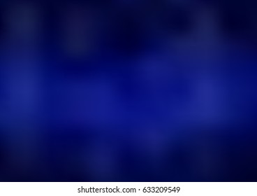 DARK BLUE vector blurred shine abstract background. Modern geometrical abstract illustration with gradient. Brand-new design for your business.