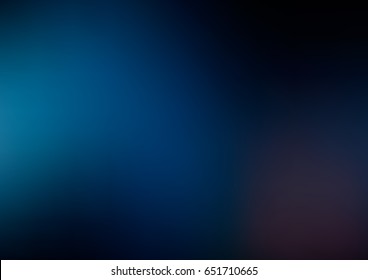 Dark BLUE vector blurred shine abstract background. Modern geometrical abstract illustration with gradient. The template can be used as a background of a cell phone.