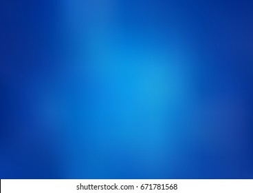 DARK BLUE vector blurred shine abstract template. Brand-new colored illustration in blurry style with gradient. A completely new template for your business design.