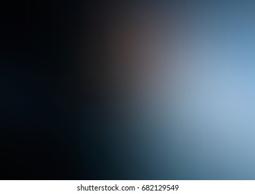 Dark BLUE vector blurred shine abstract template. Colorful illustration in abstract style with gradient. The completely new template can be used for your brand book.