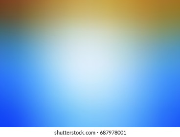 DARK BLUE vector blurred shine abstract background. Creative illustration in halftone style with gradient. A completely new template for your business design.