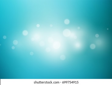 Dark BLUE vector blurred shine abstract template. An elegant bright illustration with gradient. A new texture for your design.