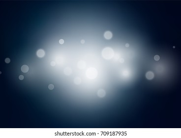 Dark BLUE vector blurred shine abstract pattern. An elegant bright illustration with gradient. A completely new template for your business design.
