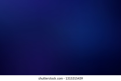 Dark BLUE vector blurred template. Shining colored illustration in smart style. New way of your design.