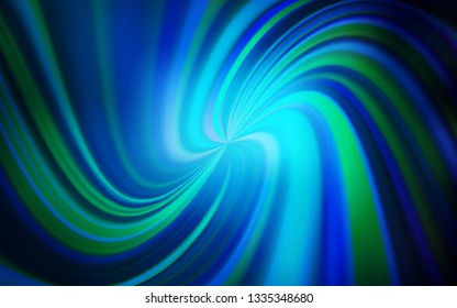 Dark BLUE vector blurred template. Modern abstract illustration with gradient. Smart design for your work.