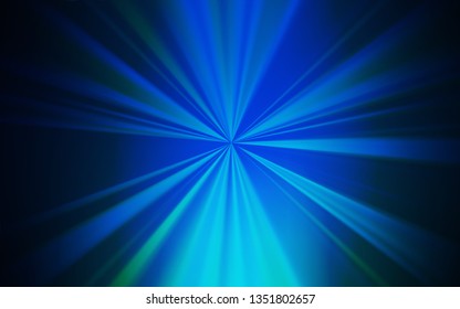 Dark BLUE vector blurred template. A completely new colored illustration in blur style. Blurred design for your web site.