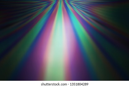 Dark BLUE vector blurred template. A completely new colored illustration in blur style. The best blurred design for your business.