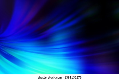 Dark BLUE vector blurred template. Shining colored illustration in smart style. New style design for your brand book.