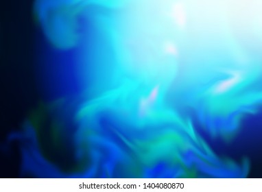 Dark BLUE vector blurred template. Colorful illustration in abstract style with gradient. Background for a cell phone.