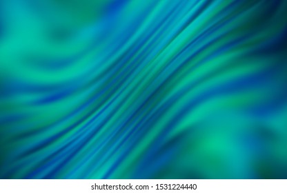 Dark BLUE vector blurred template. Modern abstract illustration with gradient. New style for your business design.