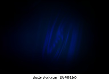 Dark BLUE vector blurred template. New colored illustration in blur style with gradient. The best blurred design for your business.