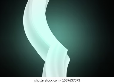 Dark BLUE vector blurred template. Colorful abstract illustration with gradient. Smart design for your work.