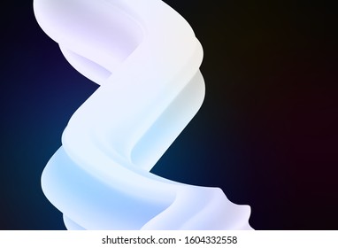 Dark BLUE vector blurred template. Modern abstract illustration with gradient. Blurred design for your web site.