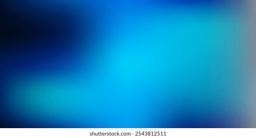 Plantilla borrosa de Vector azul oscuro. Difumina la ilustración colorida en un estilo completamente nuevo. Diseño de App multipropósito.