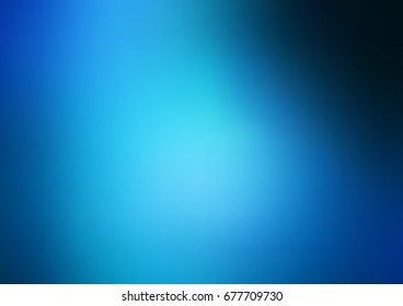 DARK BLUE vector blurred template. Glitter abstract illustration with an elegant design. The blurred design can be used for your web site.