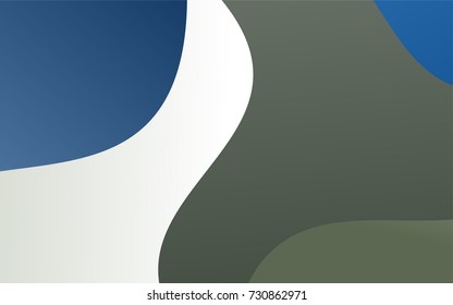 Dark BLUE vector blurry arched pattern. An elegant bright illustration with gradient. The polygonal design can be used for your web site.