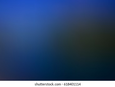 Dark BLUE vector blurry bright background. Shine colored background in brand-new style with gradient.