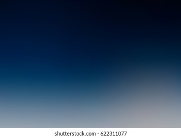 Dark BLUE vector blurry bright background. Shine colored background in brand-new style with gradient.