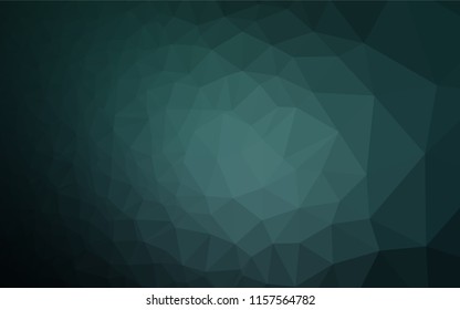 Dark BLUE vector blurry hexagon texture. A vague abstract illustration with gradient. The template can be used as a background for cell phones.