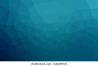 Dark BLUE vector blurry hexagon texture. A completely new color illustration in a vague style. A new texture for your design.