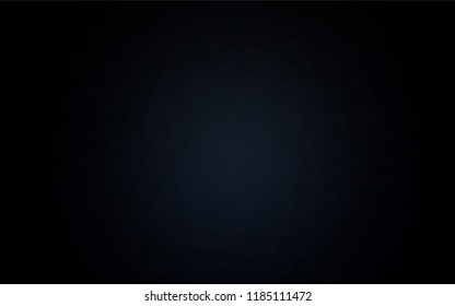 Dark BLUE vector blurry hexagon pattern. Creative geometric illustration in Origami style with gradient. The textured pattern can be used for background.