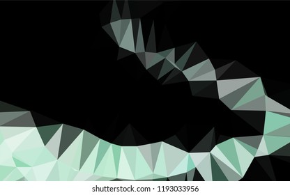 Dark BLUE vector blurry hexagon texture. An elegant bright illustration with gradient. The textured pattern can be used for background.