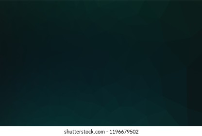 Dark BLUE vector blurry hexagon texture. Modern geometrical abstract illustration with gradient. The template can be used as a background for cell phones.