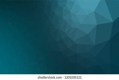 Dark BLUE vector blurry hexagon texture. Shining colored illustration in a Brand new style. The textured pattern can be used for background.