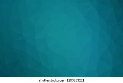Dark BLUE vector blurry hexagon texture. An elegant bright illustration with gradient. The elegant pattern can be used as part of a brand book.