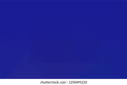 Dark BLUE vector blurry hexagon texture. Creative illustration in halftone style with gradient. The polygonal design can be used for your web site.