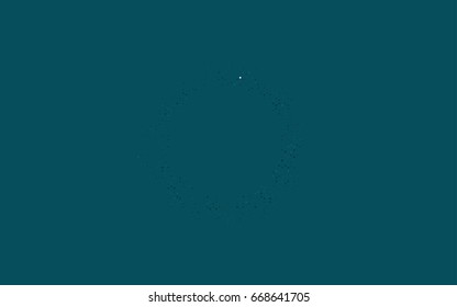 Dark BLUE vector blurry hexagon background design. Geometric background in Origami style with gradient. 