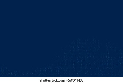 Dark BLUE vector blurry hexagon background design. Geometric background in Origami style with gradient. 