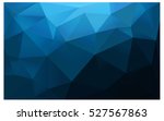 DARK BLUE vector blurry triangle background design. Geometric background in Origami style with gradient. 