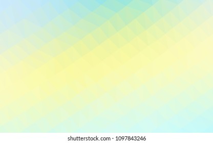 Dark BLUE vector blurry triangle template. An elegant bright illustration with gradient. The elegant pattern can be used as part of a brand book.