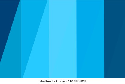 Dark BLUE vector blurry triangle template. Colorful illustration in abstract style with gradient. A completely new template for your business design.