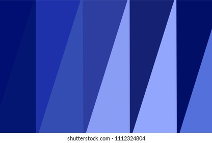 Dark BLUE vector blurry triangle pattern. A completely new color illustration in a  polygonal style. The best triangular design for your business.