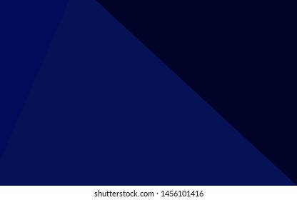 Dark BLUE vector blurry triangle pattern. Shining illustration, which consist of triangles. Template for your brand book.