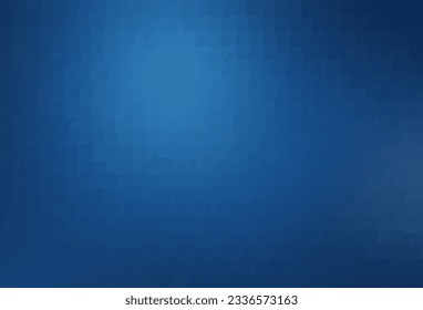 Dark BLUE vector blurry triangle pattern. A completely new color illustration in a vague style. Completely new design for your business.