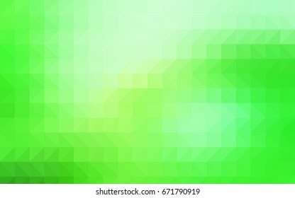 Dark BLUE vector blurry triangle template. A sample with polygonal shapes. Brand-new style for your business design.
