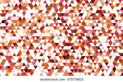 Dark BLUE vector blurry triangle background. Shining illustration, which consist of triangles. The elegant pattern can be used as part of a brand book.