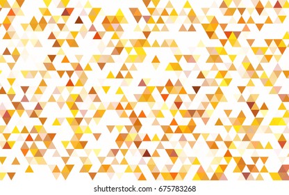 Dark BLUE vector blurry triangle template. An elegant bright illustration with gradient. The completely new template can be used for your brand book.