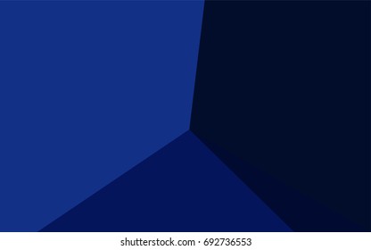 Dark BLUE vector blurry triangle background. Colorful abstract illustration with gradient. Brand-new style for your business design.