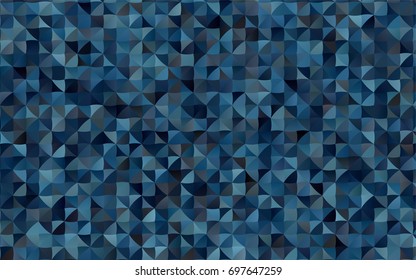 Dark BLUE vector blurry triangle template. Colorful abstract illustration with gradient. The textured pattern can be used for background.
