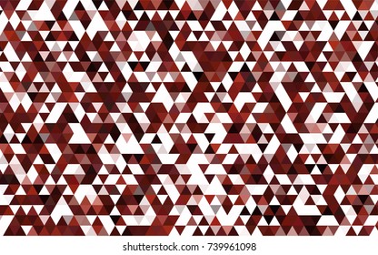 Dark BLUE vector blurry triangle template. Colorful abstract illustration with gradient. The polygonal design can be used for your web site.