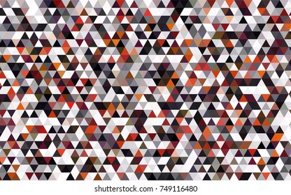 Dark BLUE vector blurry triangle background. Glitter abstract illustration with an elegant design. Brand-new style for your business design.