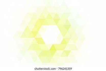 Dark BLUE vector blurry triangle background. Creative illustration in halftone style with gradient. The textured pattern can be used for background.