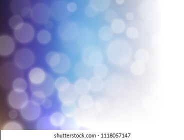 Dark BLUE vector bokeh and colorful pattern. Shining colorful illustration in a Brand new style. The best blurred design for your business.