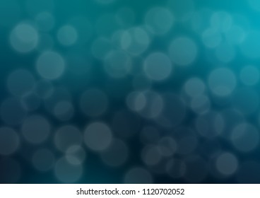 Dark BLUE vector bokeh and colorful pattern. Modern geometrical abstract illustration with gradient. The blurred design can be used for your web site.